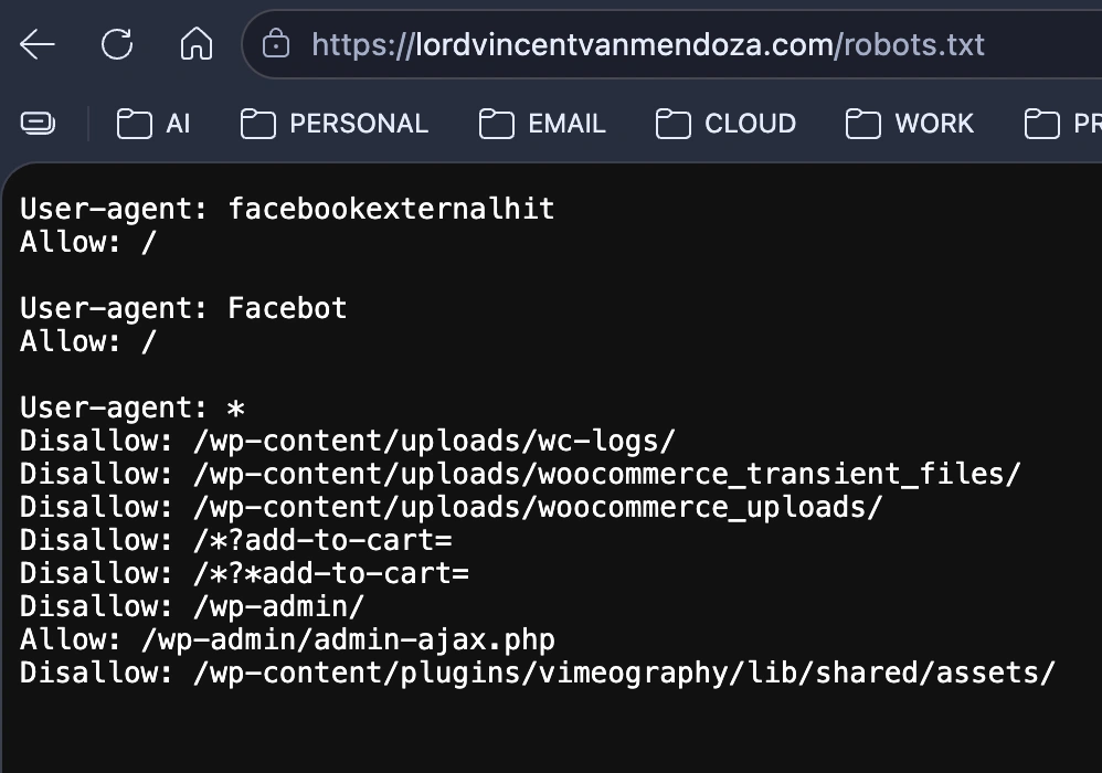 Digital Lourd robots txt