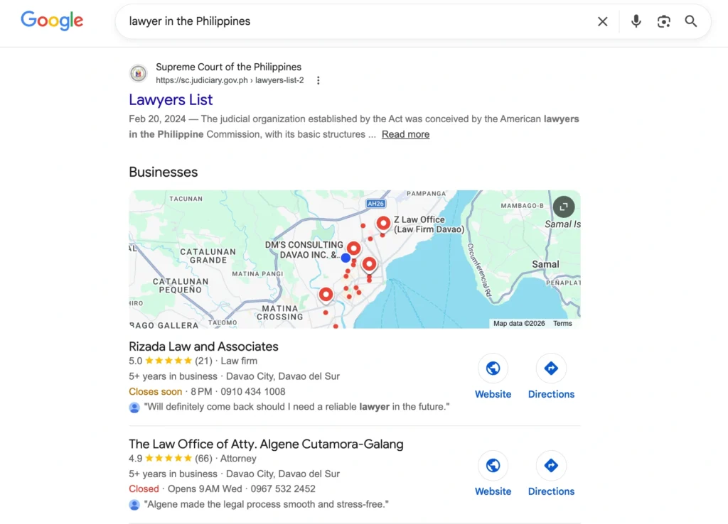 lawyer in the Philippines
