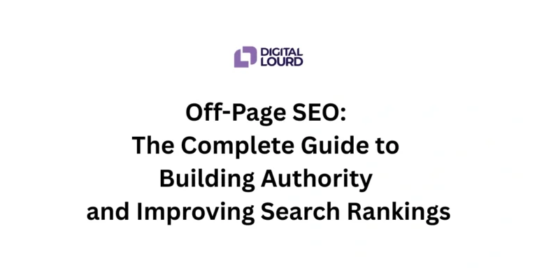 Off page SEO by Digital Lourd