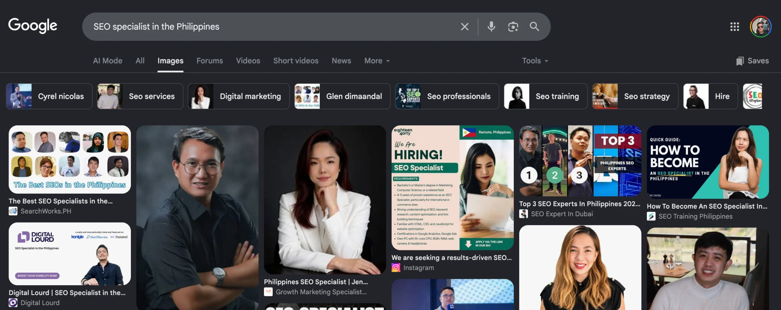 SEO Specialist in the Philippines Image Search Result 
       style=