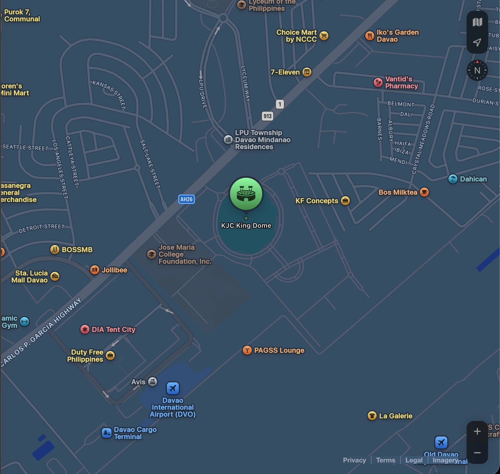 KJC Kingdome Map image